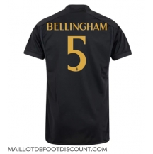 Maillot de football Réplique Real Madrid Jude Bellingham #5 Troisième 2023-24 Manche Courte
