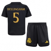 Maillot de football Réplique Real Madrid Jude Bellingham #5 Troisième Enfant 2023-24 Manche Courte (+ Pantalon court)