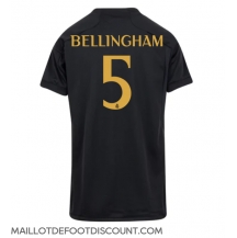Maillot de football Réplique Real Madrid Jude Bellingham #5 Troisième Femme 2023-24 Manche Courte