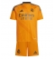 Maillot de football Réplique Real Madrid Kylian Mbappe #9 Extérieur Enfant 2024-25 Manche Courte (+ Pantalon court)
