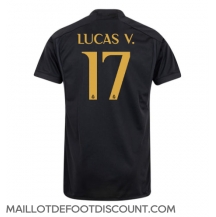 Maillot de football Réplique Real Madrid Lucas Vazquez #17 Troisième 2023-24 Manche Courte