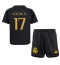 Maillot de football Réplique Real Madrid Lucas Vazquez #17 Troisième Enfant 2023-24 Manche Courte (+ Pantalon court)