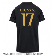 Maillot de football Réplique Real Madrid Lucas Vazquez #17 Troisième Femme 2023-24 Manche Courte