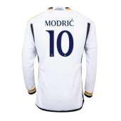 Maillot de football Réplique Real Madrid Luka Modric #10 Domicile 2023-24 Manche Longue