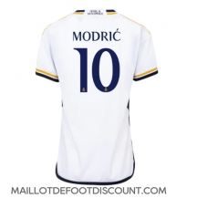 Maillot de football Réplique Real Madrid Luka Modric #10 Domicile Femme 2023-24 Manche Courte