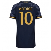 Maillot de football Réplique Real Madrid Luka Modric #10 Extérieur Femme 2023-24 Manche Courte