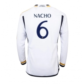 Maillot de football Réplique Real Madrid Nacho #6 Domicile 2023-24 Manche Longue