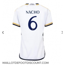 Maillot de football Réplique Real Madrid Nacho #6 Domicile Femme 2023-24 Manche Courte