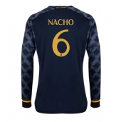 Maillot de football Réplique Real Madrid Nacho #6 Extérieur 2023-24 Manche Longue