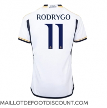 Maillot de football Réplique Real Madrid Rodrygo Goes #11 Domicile 2023-24 Manche Courte