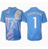 Maillot de football Réplique Real Madrid Thibaut Courtois #1 Gardien de but Domicile 2024-25 Manche Courte