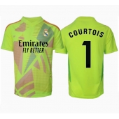 Maillot de football Réplique Real Madrid Thibaut Courtois #1 Gardien de but Troisième 2024-25 Manche Courte