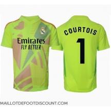 Maillot de football Réplique Real Madrid Thibaut Courtois #1 Gardien de but Troisième 2024-25 Manche Courte