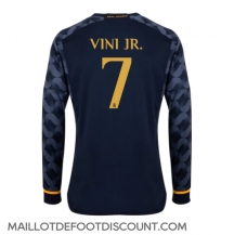 Maillot de football Réplique Real Madrid Vinicius Junior #7 Extérieur 2023-24 Manche Longue