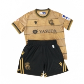 Maillot de football Réplique Real Sociedad Extérieur Enfant 2024-25 Manche Courte (+ Pantalon court)