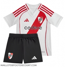 Maillot de football Réplique River Plate Domicile Enfant 2024-25 Manche Courte (+ Pantalon court)