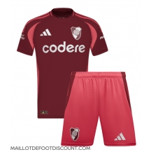 Maillot de football Réplique River Plate Extérieur Enfant 2024-25 Manche Courte (+ Pantalon court)