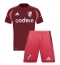 Maillot de football Réplique River Plate Extérieur Enfant 2024-25 Manche Courte (+ Pantalon court)