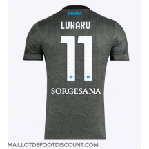 Maillot de football Réplique SSC Napoli Romelu Lukaku #11 Troisième 2024-25 Manche Courte