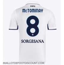 Maillot de football Réplique SSC Napoli Scott McTominay #8 Extérieur 2024-25 Manche Courte