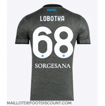 Maillot de football Réplique SSC Napoli Stanislav Lobotka #68 Troisième 2024-25 Manche Courte