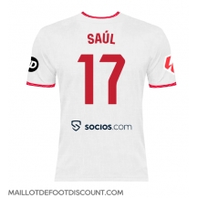 Maillot de football Réplique Sevilla Saul Niguez #17 Domicile 2024-25 Manche Courte