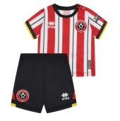 Maillot de football Réplique Sheffield United Domicile Enfant 2024-25 Manche Courte (+ Pantalon court)