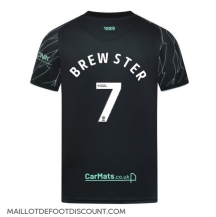 Maillot de football Réplique Sheffield United Rhian Brewster #7 Extérieur 2024-25 Manche Courte