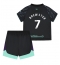 Maillot de football Réplique Sheffield United Rhian Brewster #7 Extérieur Enfant 2024-25 Manche Courte (+ Pantalon court)