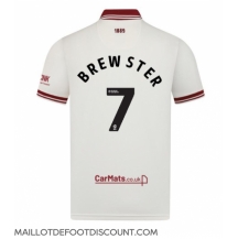 Maillot de football Réplique Sheffield United Rhian Brewster #7 Troisième 2024-25 Manche Courte