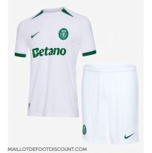 Maillot de football Réplique Sporting CP Extérieur Enfant 2024-25 Manche Courte (+ Pantalon court)