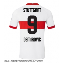 Maillot de football Réplique Stuttgart Ermedin Demirovic #9 Domicile 2024-25 Manche Courte