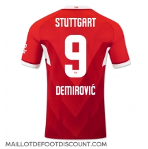 Maillot de football Réplique Stuttgart Ermedin Demirovic #9 Extérieur 2024-25 Manche Courte