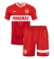 Maillot de football Réplique Stuttgart Extérieur Enfant 2024-25 Manche Courte (+ Pantalon court)
