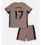 Maillot de football Réplique Tottenham Hotspur Cristian Romero #17 Troisième Enfant 2023-24 Manche Courte (+ Pantalon court)
