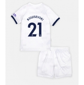 Maillot de football Réplique Tottenham Hotspur Dejan Kulusevski #21 Domicile Enfant 2023-24 Manche Courte (+ Pantalon court)