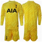 Maillot de football Réplique Tottenham Hotspur Gardien de but Domicile Enfant 2024-25 Manche Longue (+ Pantalon court)