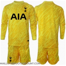 Maillot de football Réplique Tottenham Hotspur Gardien de but Domicile Enfant 2024-25 Manche Longue (+ Pantalon court)