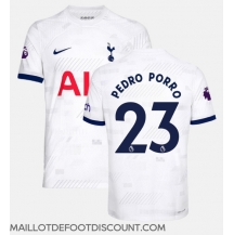 Maillot de football Réplique Tottenham Hotspur Pedro Porro #23 Domicile 2023-24 Manche Courte