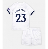 Maillot de football Réplique Tottenham Hotspur Pedro Porro #23 Domicile Enfant 2023-24 Manche Courte (+ Pantalon court)