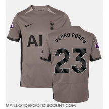 Maillot de football Réplique Tottenham Hotspur Pedro Porro #23 Troisième 2023-24 Manche Courte
