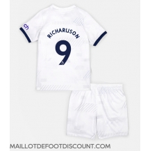 Maillot de football Réplique Tottenham Hotspur Richarlison Andrade #9 Domicile Enfant 2023-24 Manche Courte (+ Pantalon court)
