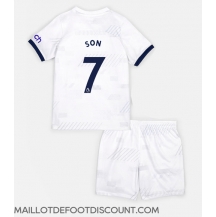 Maillot de football Réplique Tottenham Hotspur Son Heung-min #7 Domicile Enfant 2023-24 Manche Courte (+ Pantalon court)