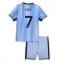 Maillot de football Réplique Tottenham Hotspur Son Heung-min #7 Extérieur Enfant 2024-25 Manche Courte (+ Pantalon court)