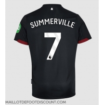 Maillot de football Réplique West Ham United Crysencio Summerville #7 Extérieur 2024-25 Manche Courte