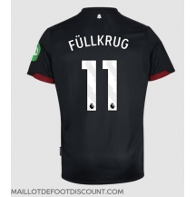 Maillot de football Réplique West Ham United Niclas Fullkrug #11 Extérieur 2024-25 Manche Courte