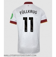 Maillot de football Réplique West Ham United Niclas Fullkrug #11 Troisième 2024-25 Manche Courte