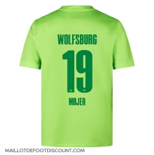Maillot de football Réplique Wolfsburg Lovro Majer #19 Domicile 2024-25 Manche Courte