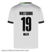 Maillot de football Réplique Wolfsburg Lovro Majer #19 Troisième 2024-25 Manche Courte