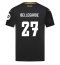 Maillot de football Réplique Wolves Jean-Ricner Bellegarde #27 Extérieur 2024-25 Manche Courte